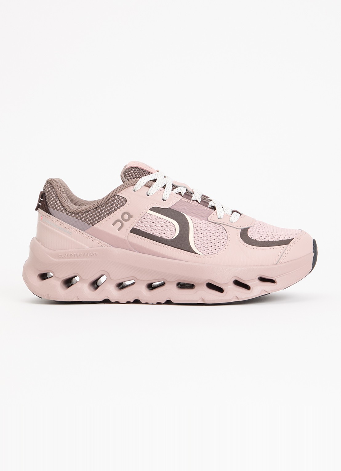 On Cloudtilt Arc sneaker van mesh met metallic details - voorkant 5 oudroze