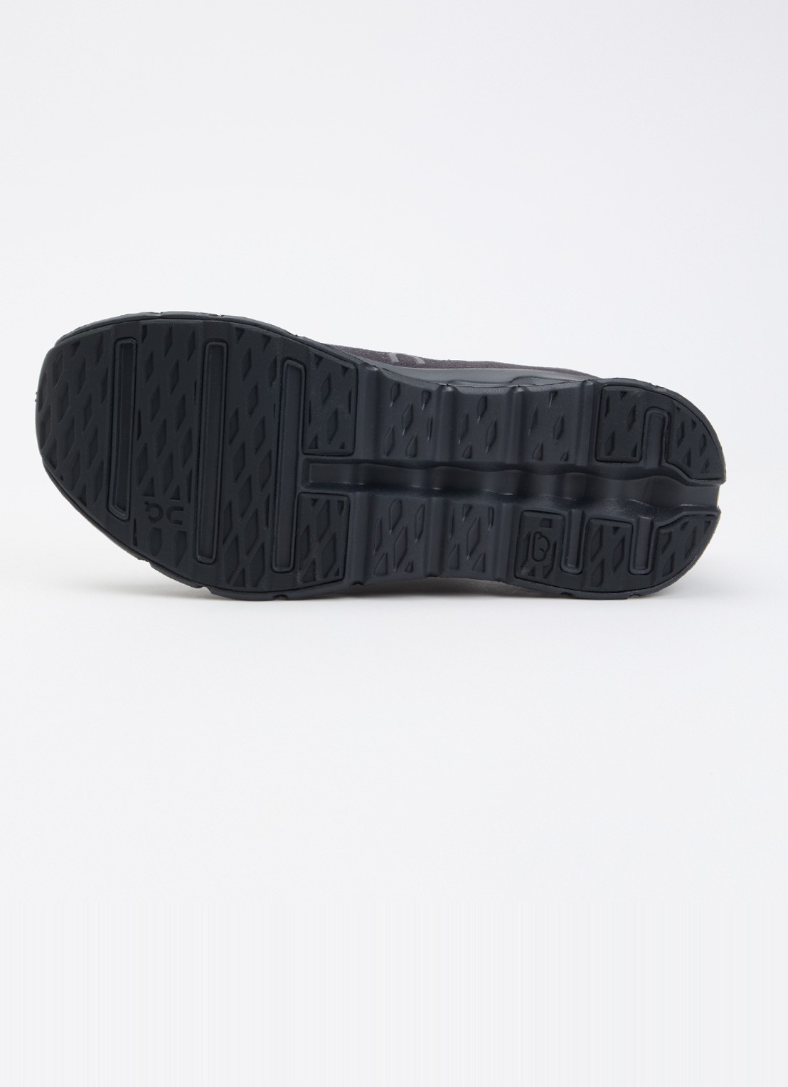 On Cloudtilt Moon sneaker met gebreid bovenwerk - detail 4 zwart