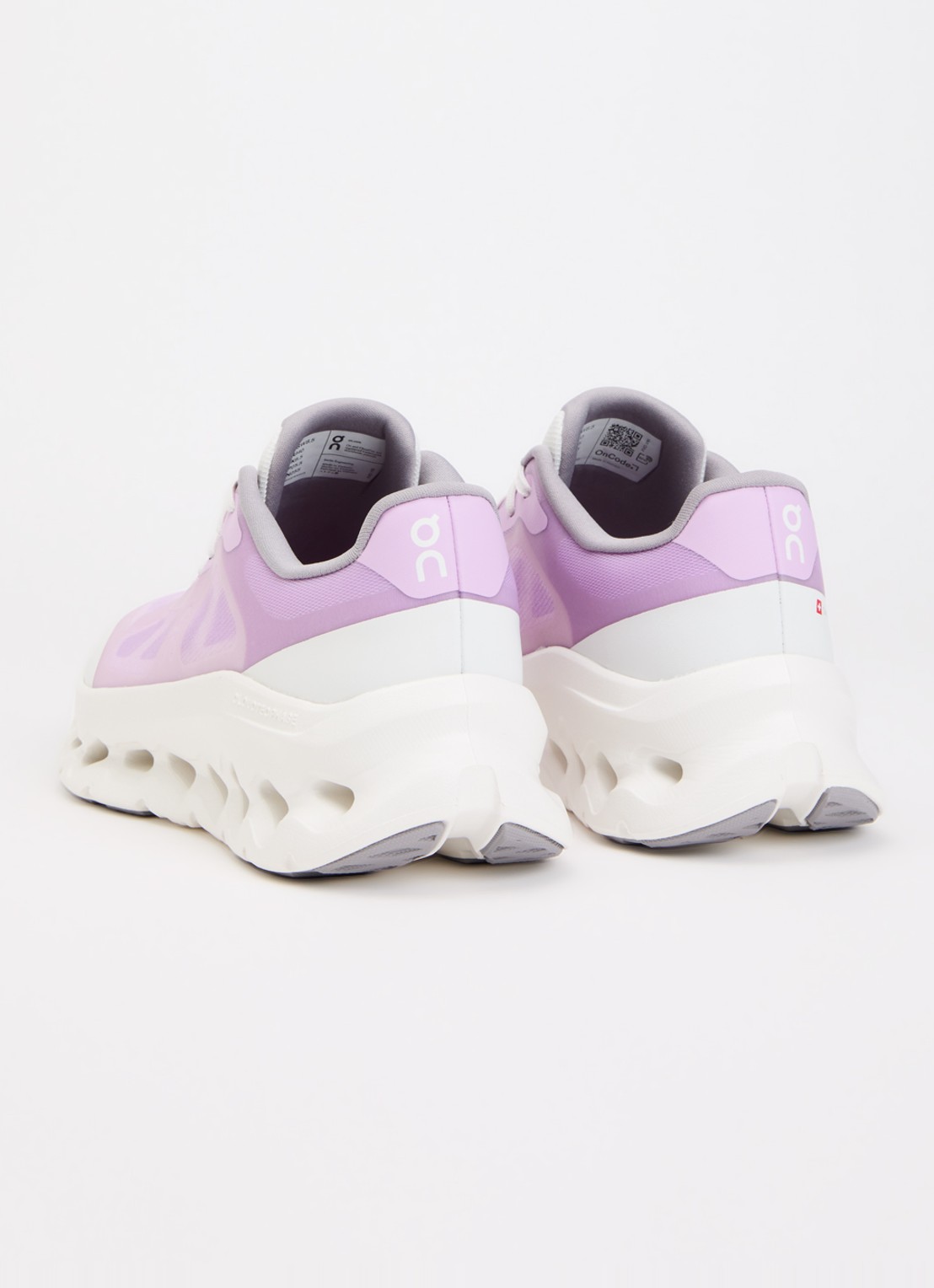 On Cloudtilt Remix sneaker van mesh met logo - achterkant 5 lila