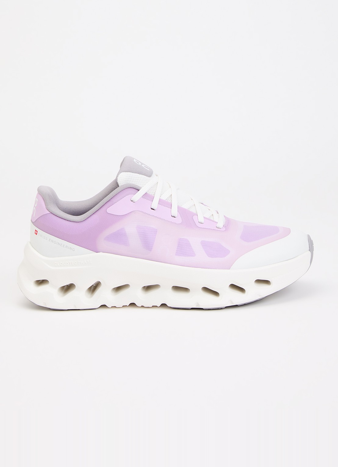 On Cloudtilt Remix sneaker van mesh met logo - voorkant lila