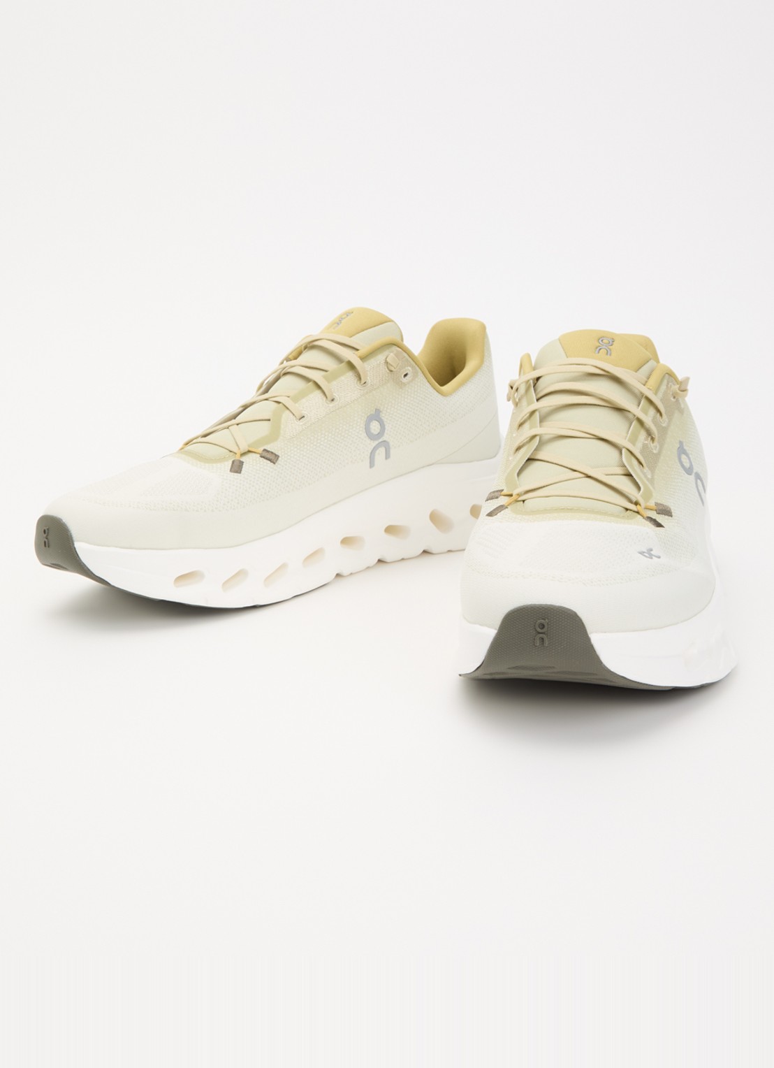 On Cloudtilt sneaker met gebreid bovenwerk en logo - detail 2 lichtgroen