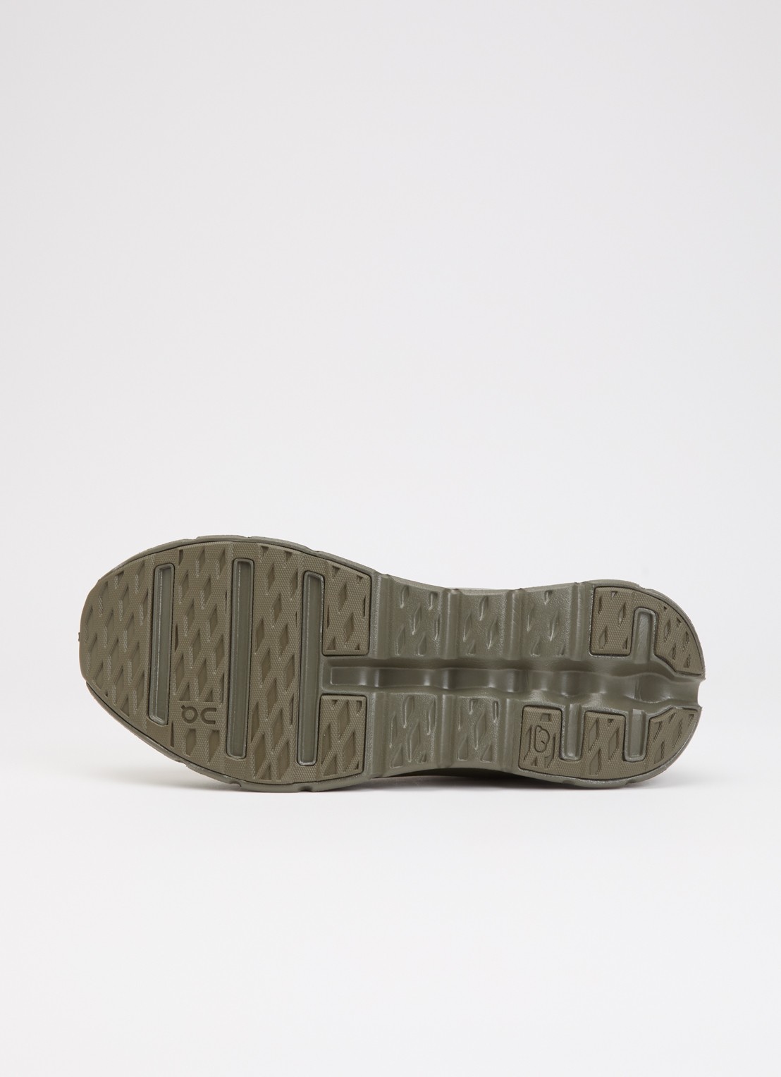 On Cloudtilt sneaker met gebreid bovenwerk en logo - detail 4 bronsgroen
