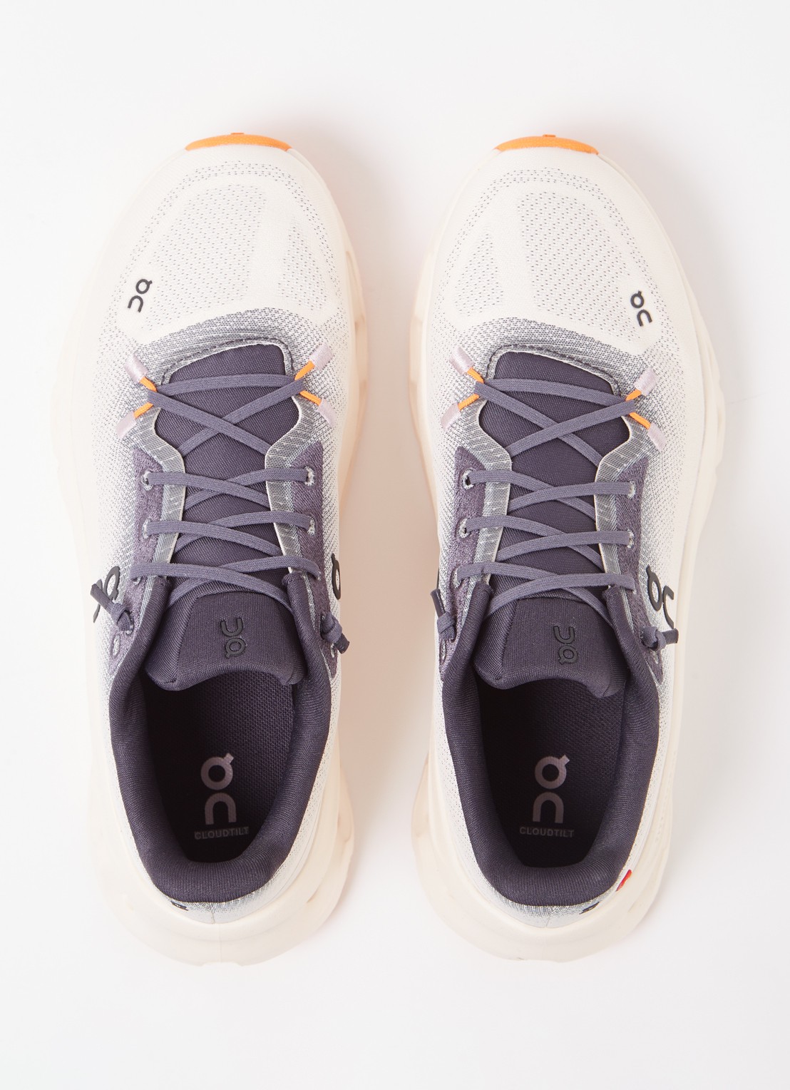 On Cloudtilt sneaker met gebreid bovenwerk - detail 4 paars