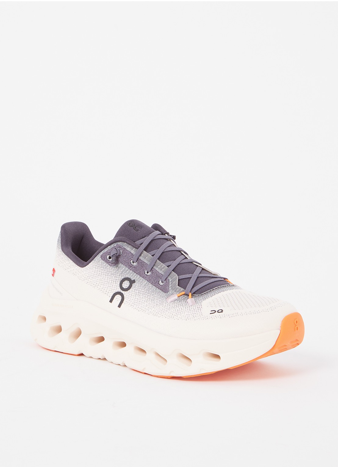 On Cloudtilt sneaker met gebreid bovenwerk - voorkant 2 paars