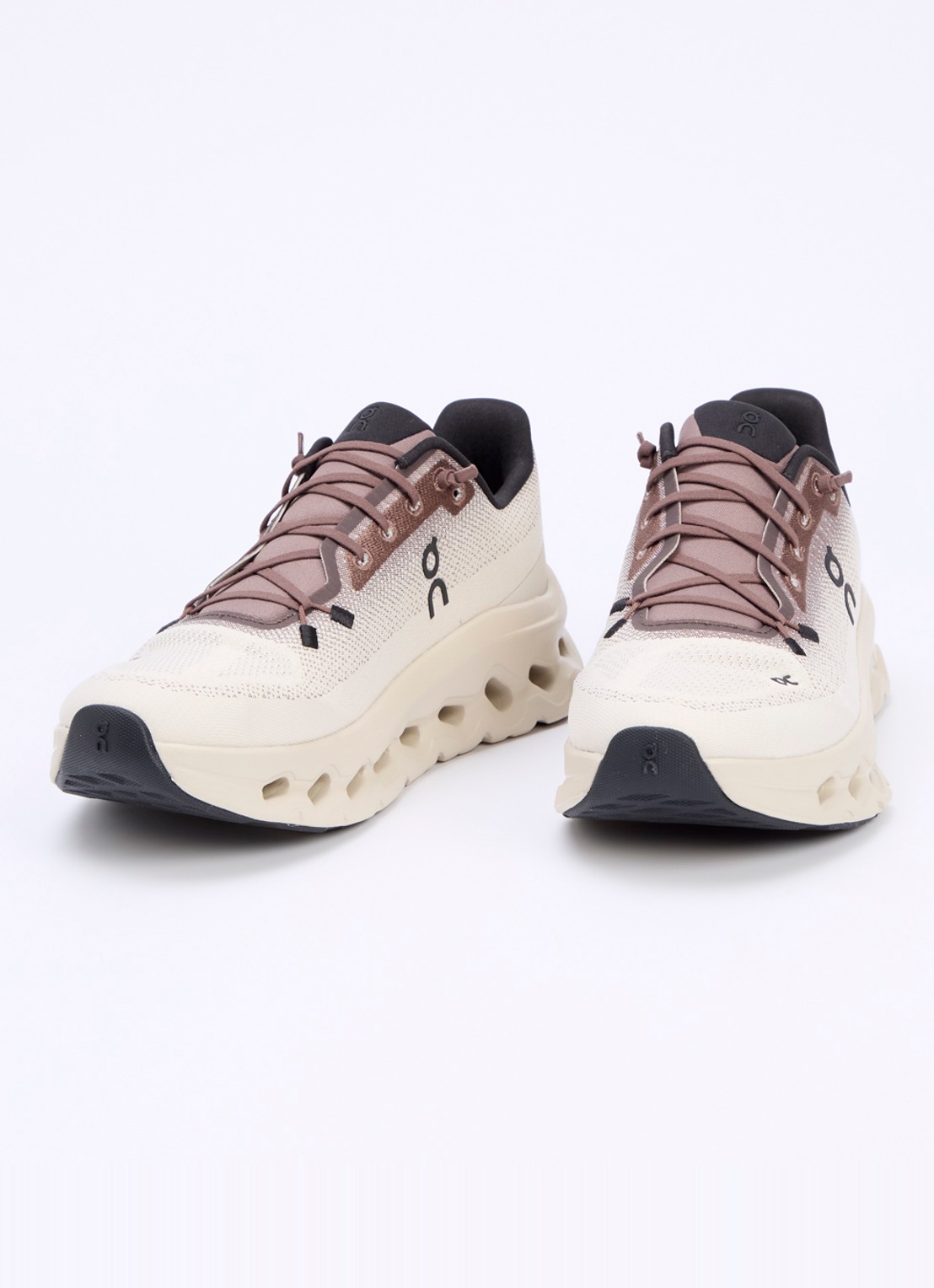 On Cloudtilt sneaker met gebreid bovenwerk - detail 3 beige