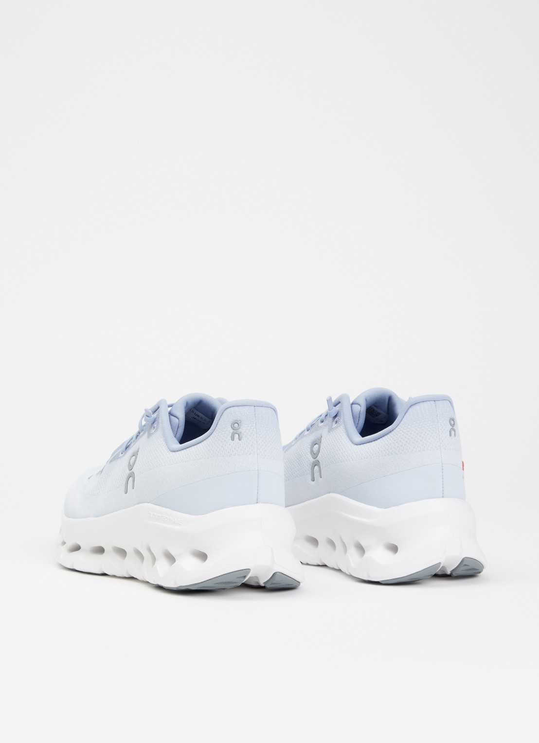 On Cloudtilt sneaker met logo - achterkant lichtblauw