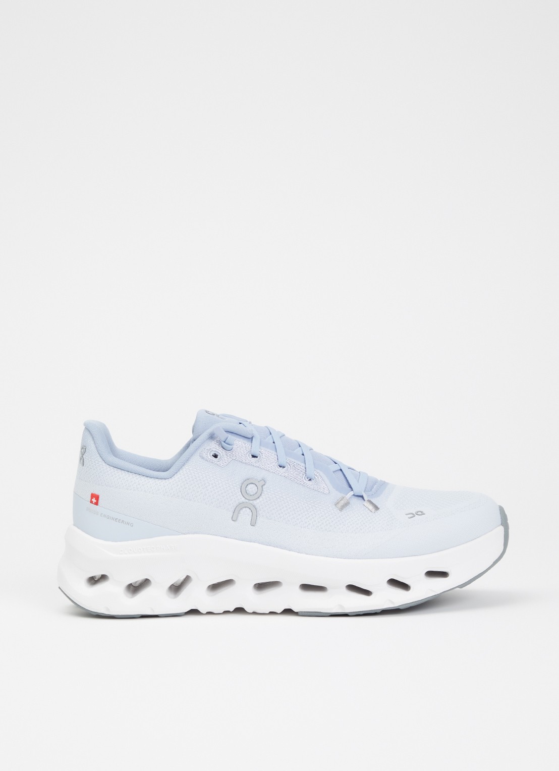 On Cloudtilt sneaker met logo - voorkant 5 lichtblauw