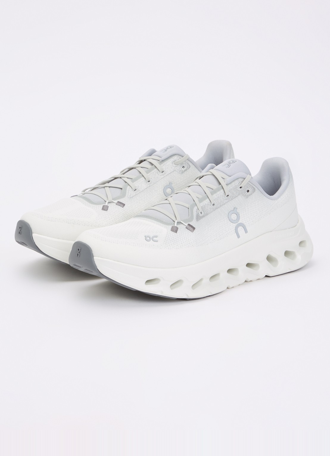 On Cloudtilt sneaker met logo - detail 2 gebroken wit