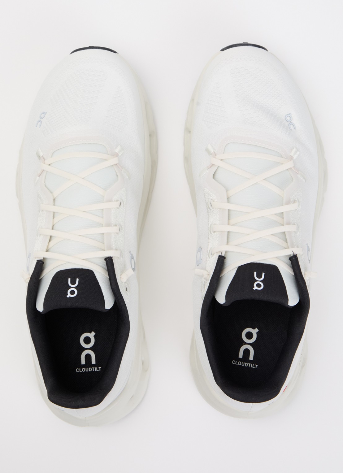 On Cloudtilt sneaker met logo - detail 4 gebroken wit