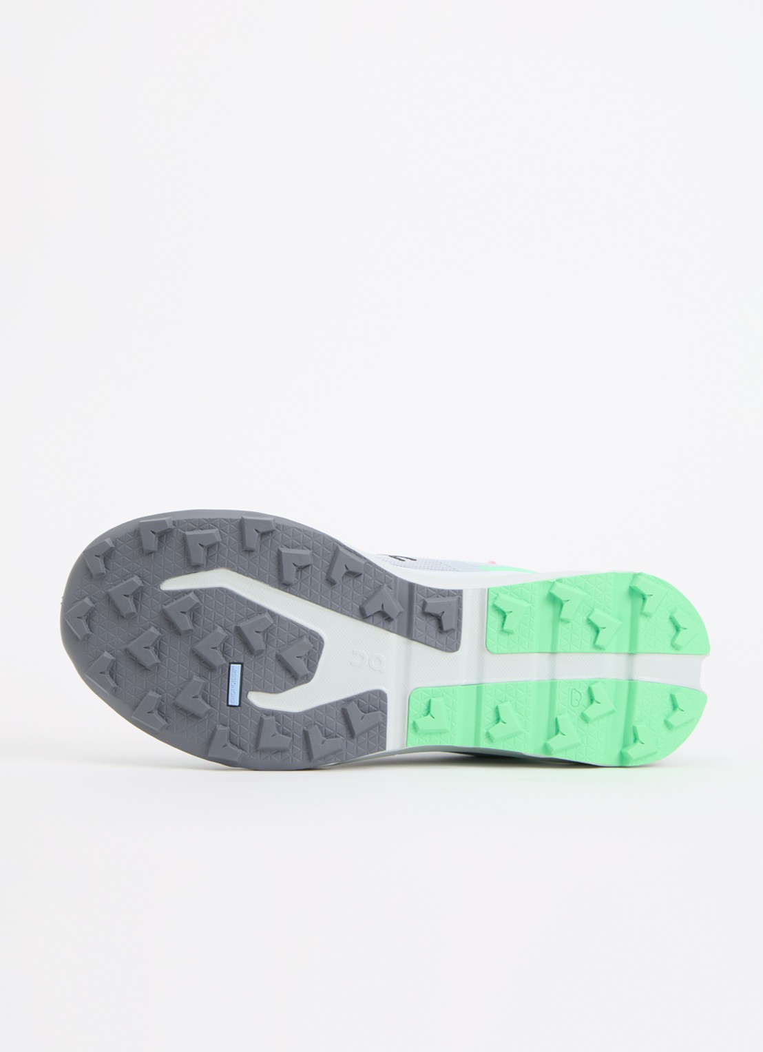 On Cloudvista 3 sneaker met gebreid bovenwerk - detail 4 blauwgrijs
