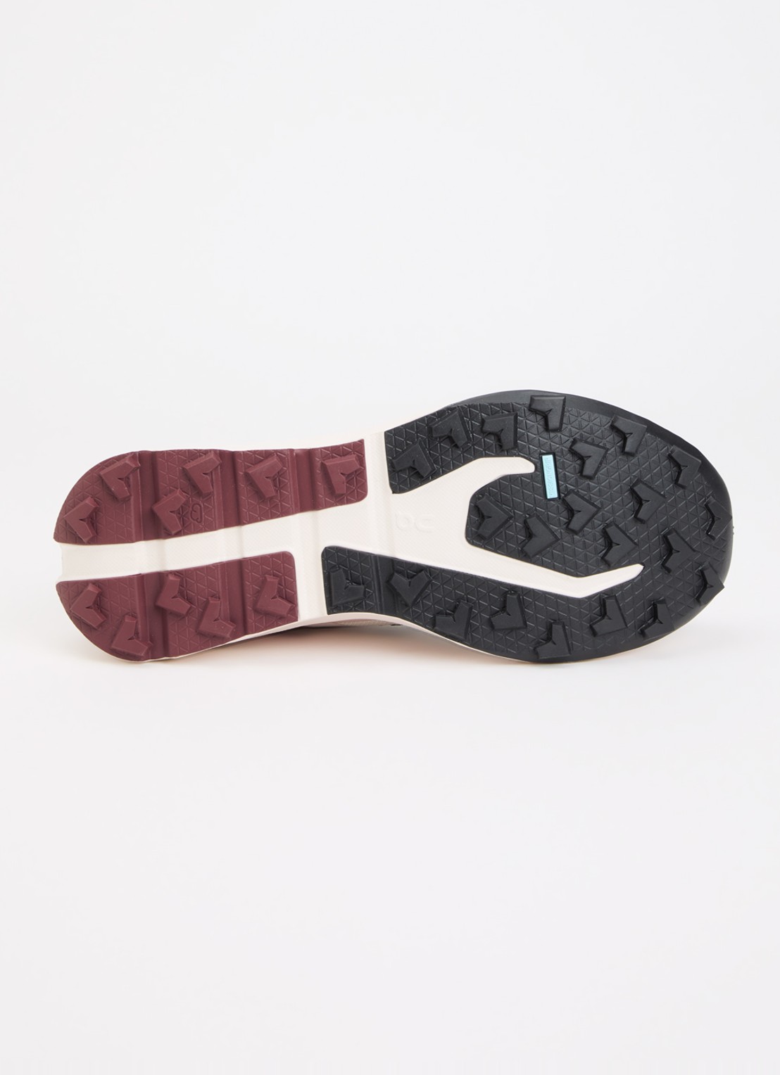 On Cloudvista 3 sneaker van mesh met logo - detail 4 creme