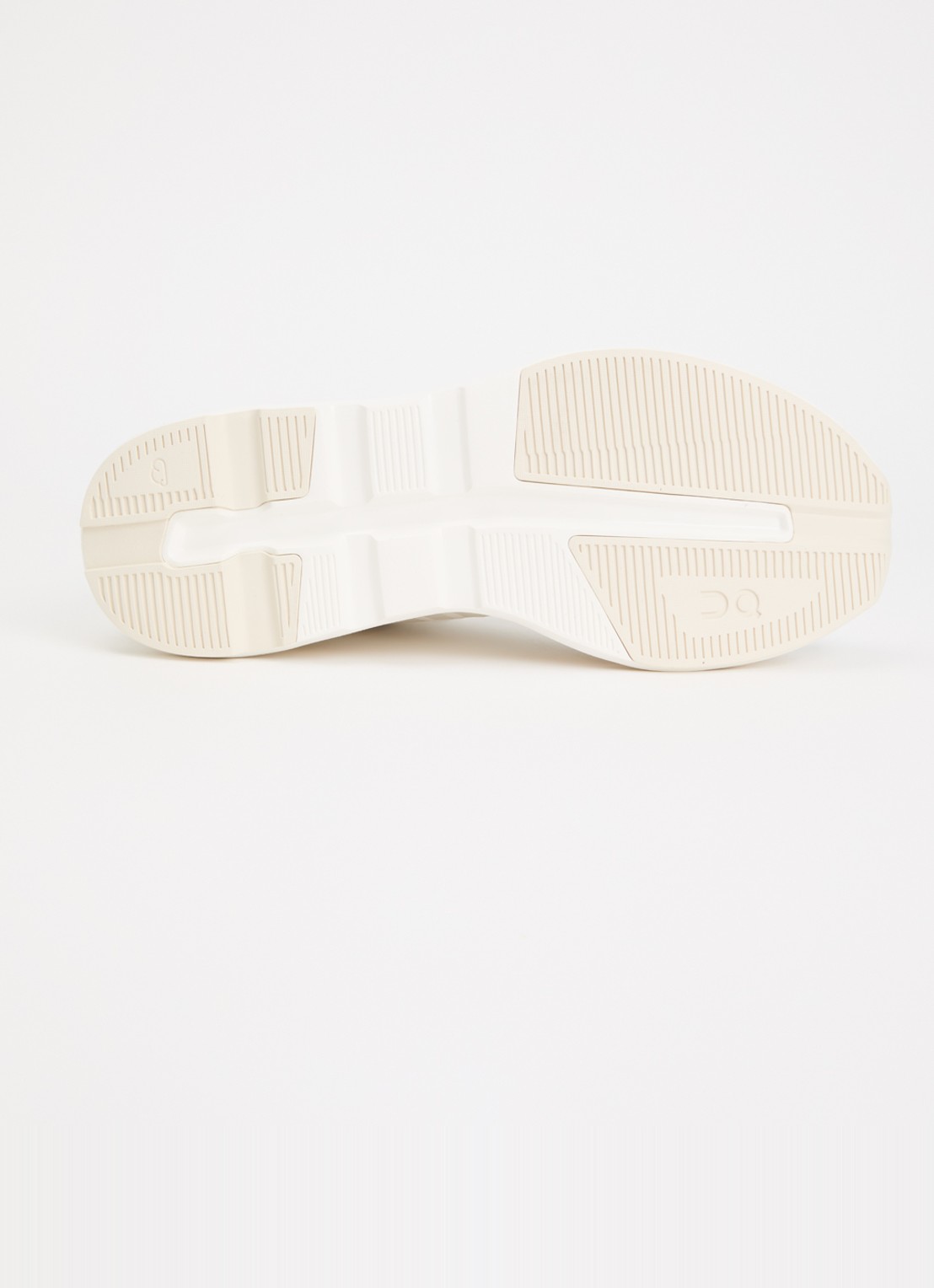 On Cloudzone sneaker met gebreid bovenwerk - detail 5 creme