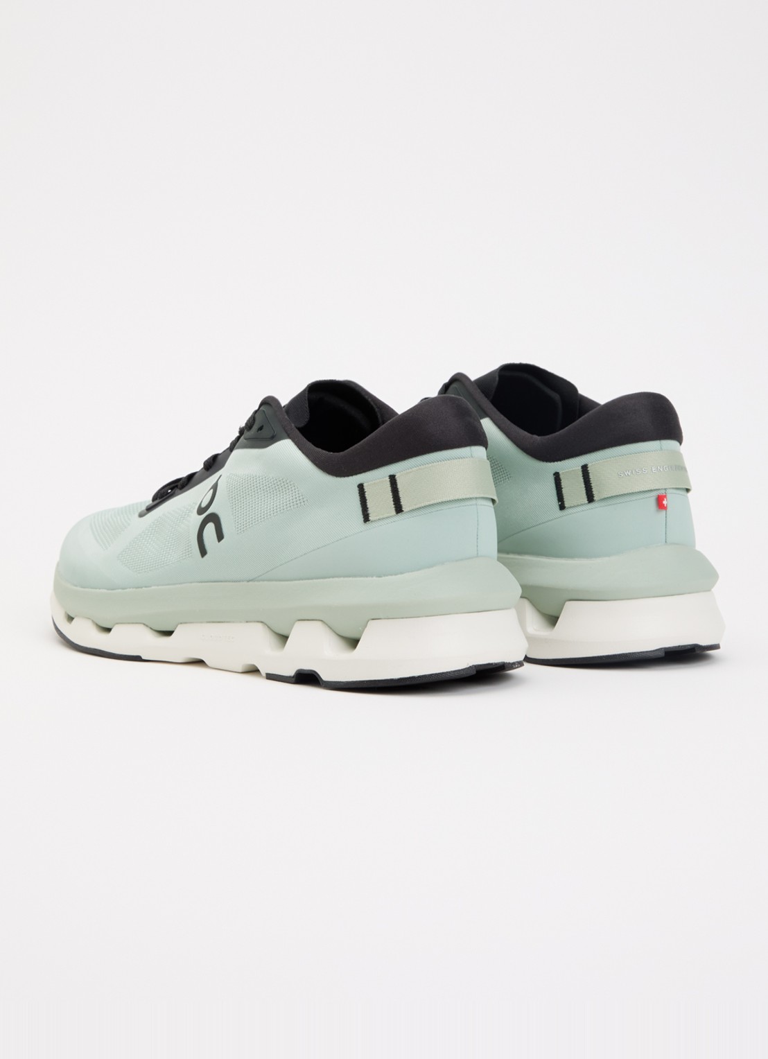 On Cloudzone sneaker van mesh met logo - achterkant 2 mint