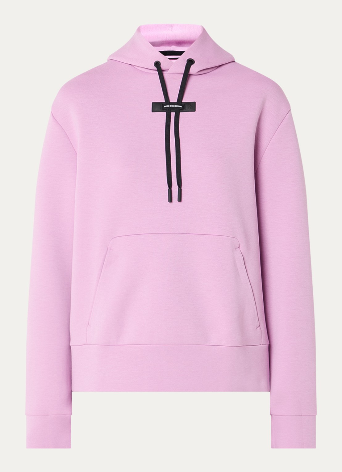 On Focus Tech hoodie met ritszakken - voorkant 4 roze