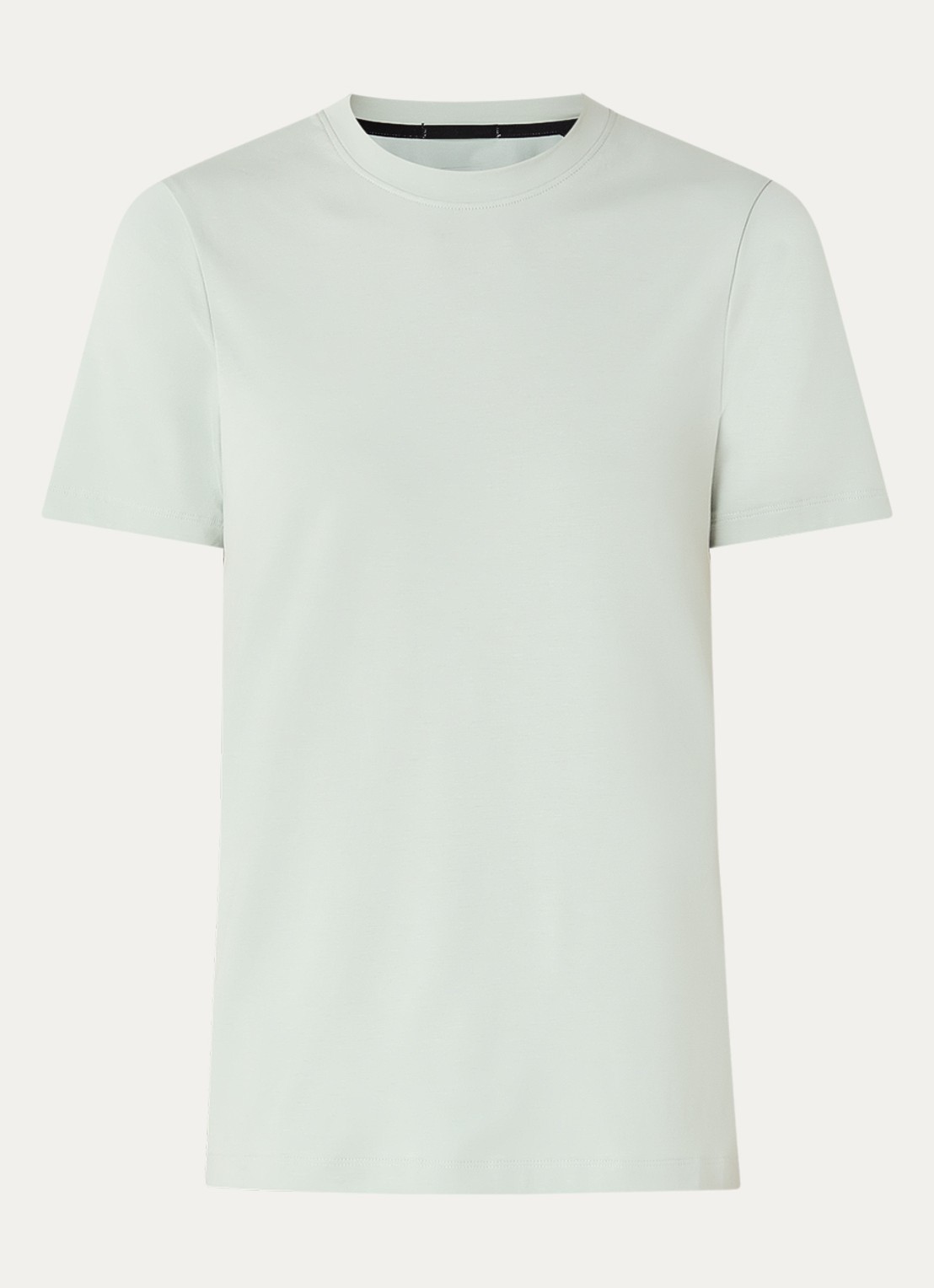 On Foxus T-shirt met ronde hals - voorkant lindegroen