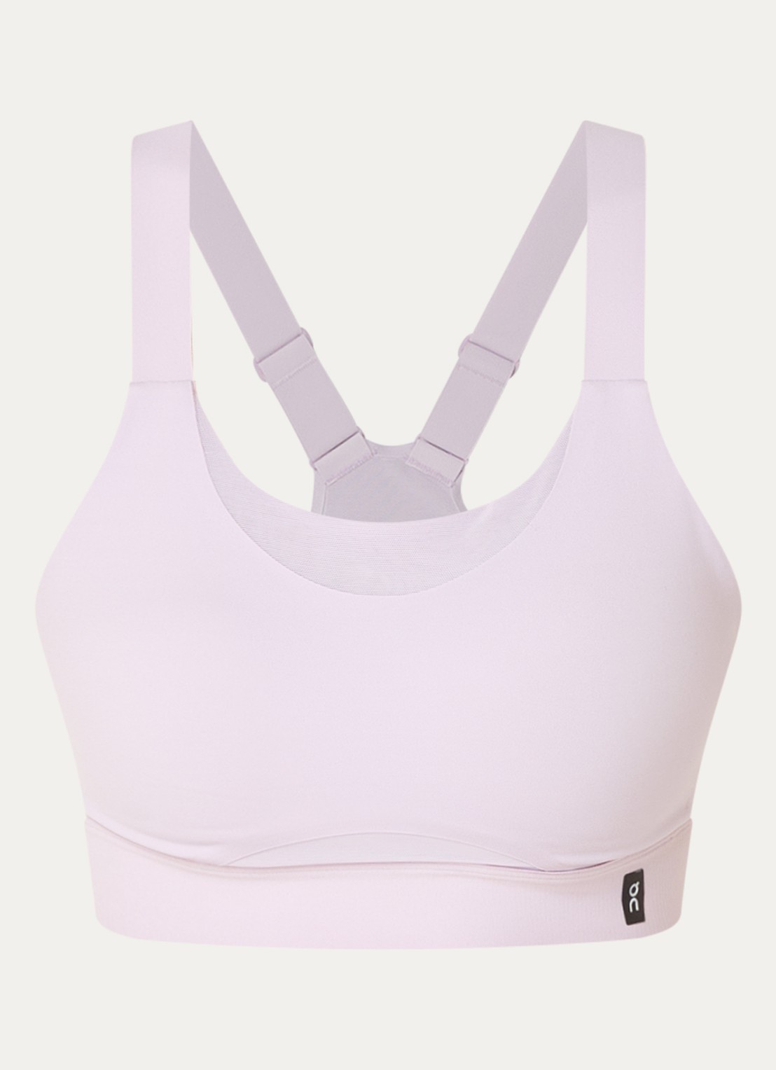 On Performance sport bh met medium support - voorkant lila