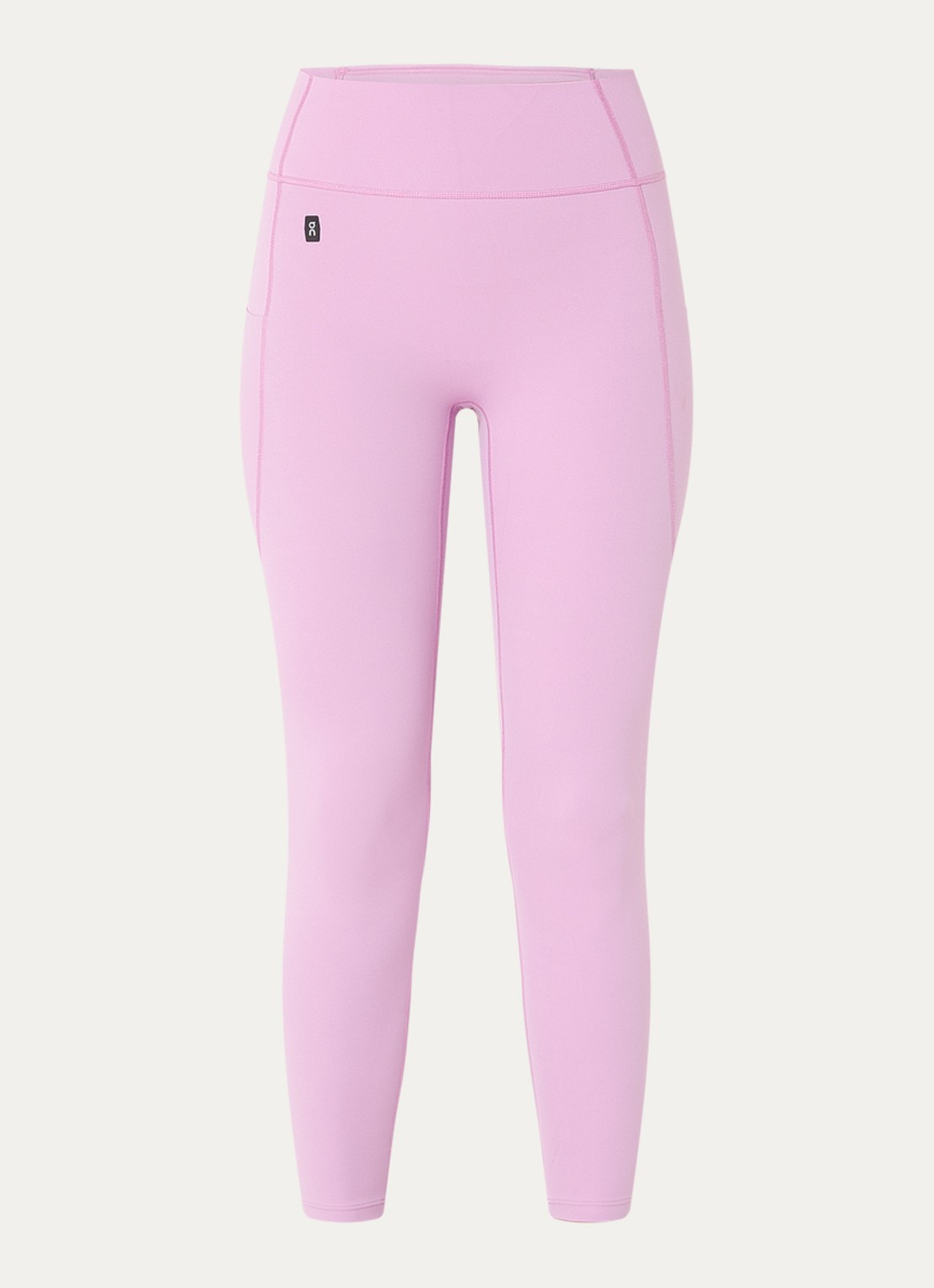 On Studio high waist skinny fit cropped trainingslegging - voorkant 3 roze