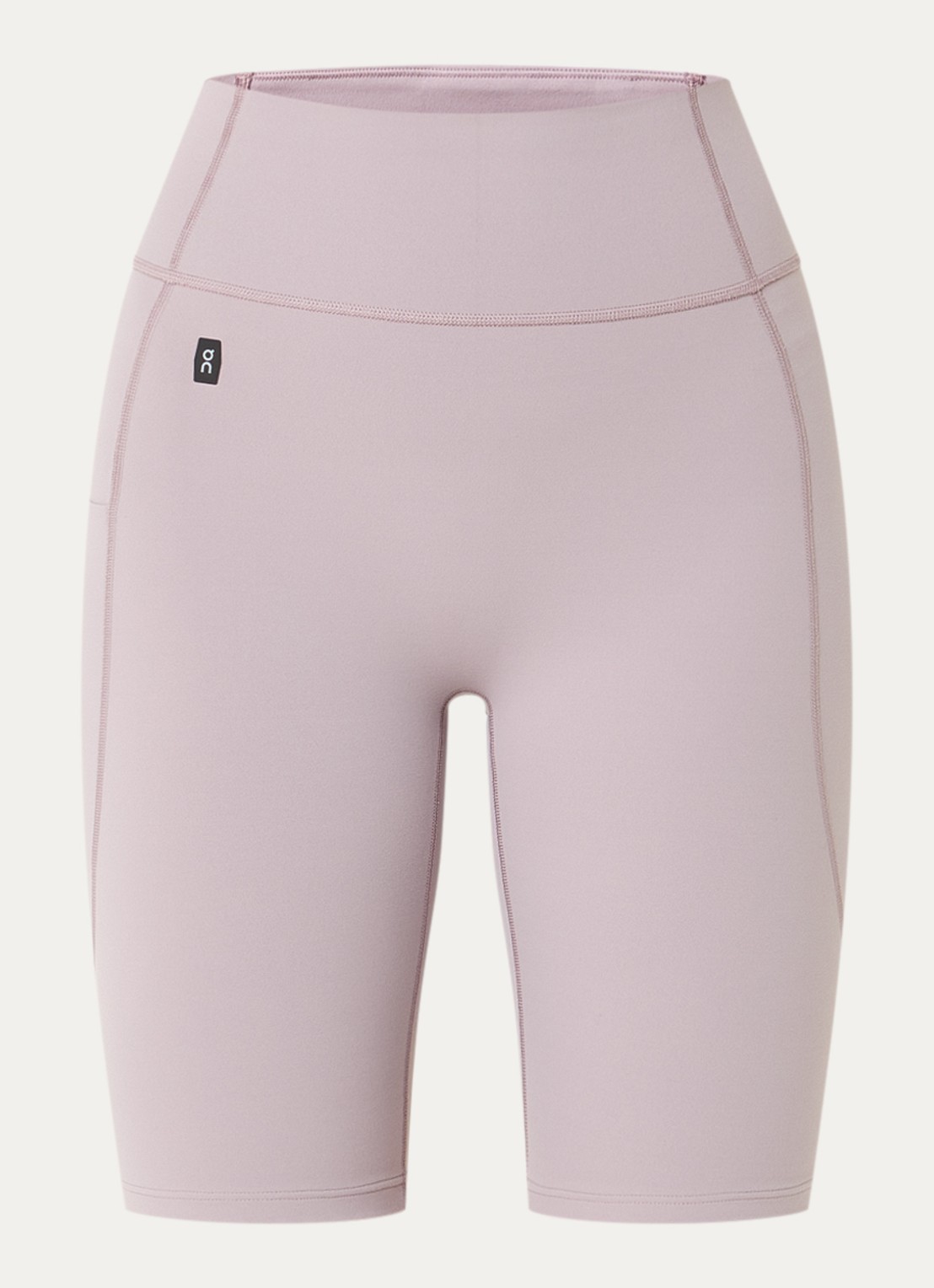 On Studio high waist skinny fit trainingslegging met logo - voorkant 2 oudroze