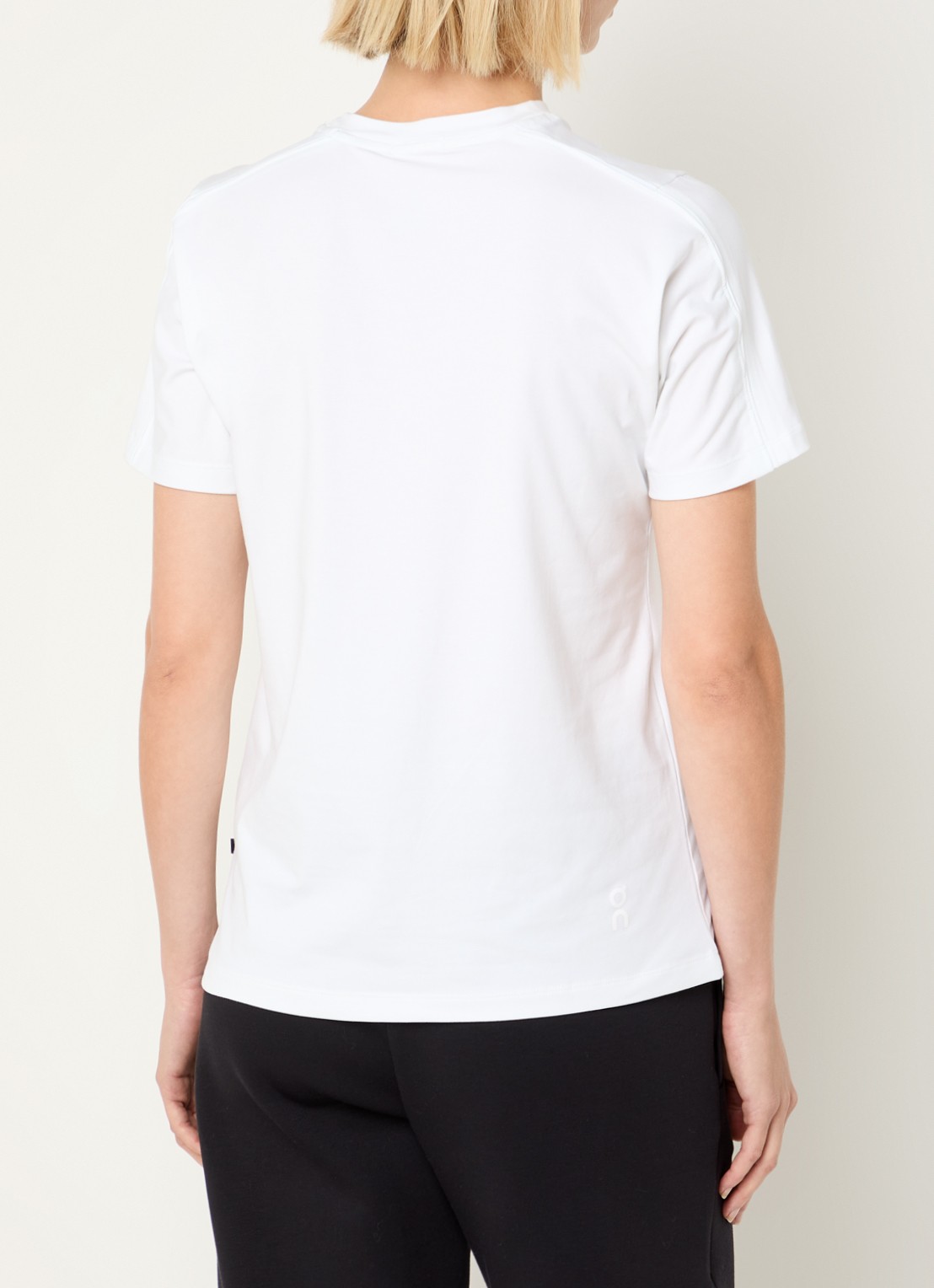 On Trainings T-shirt ronde hals - achterkant 3 wit