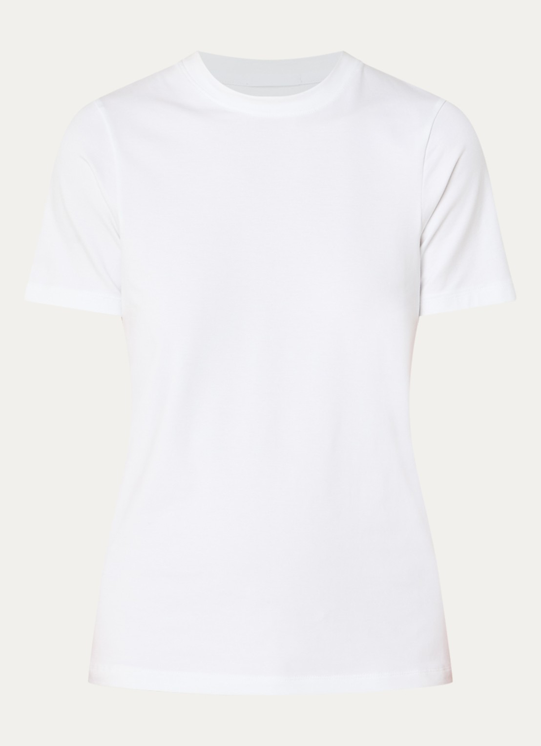 On Trainings T-shirt ronde hals - voorkant wit