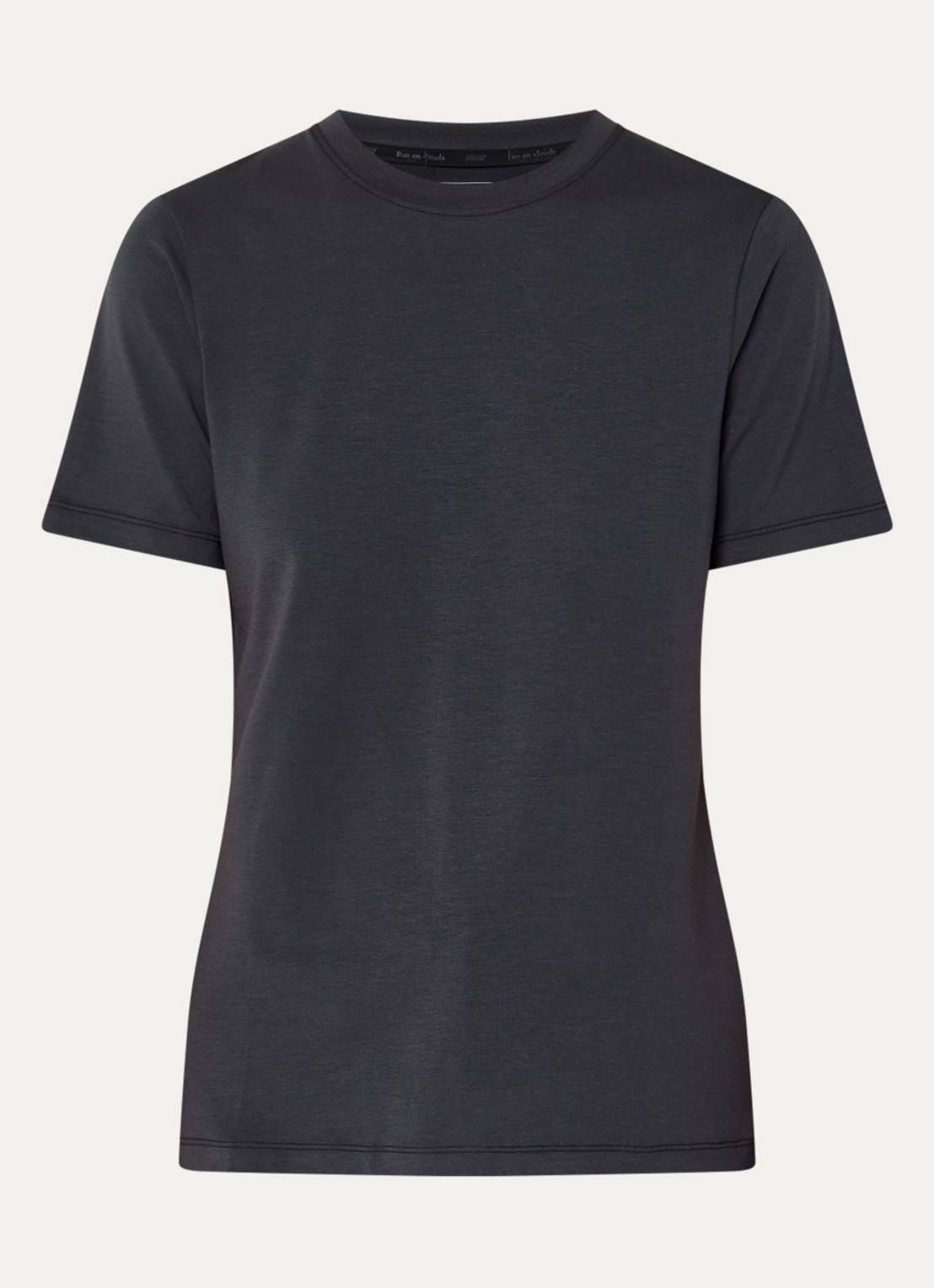 On Trainings T-shirt ronde hals - voorkant 2 zwart