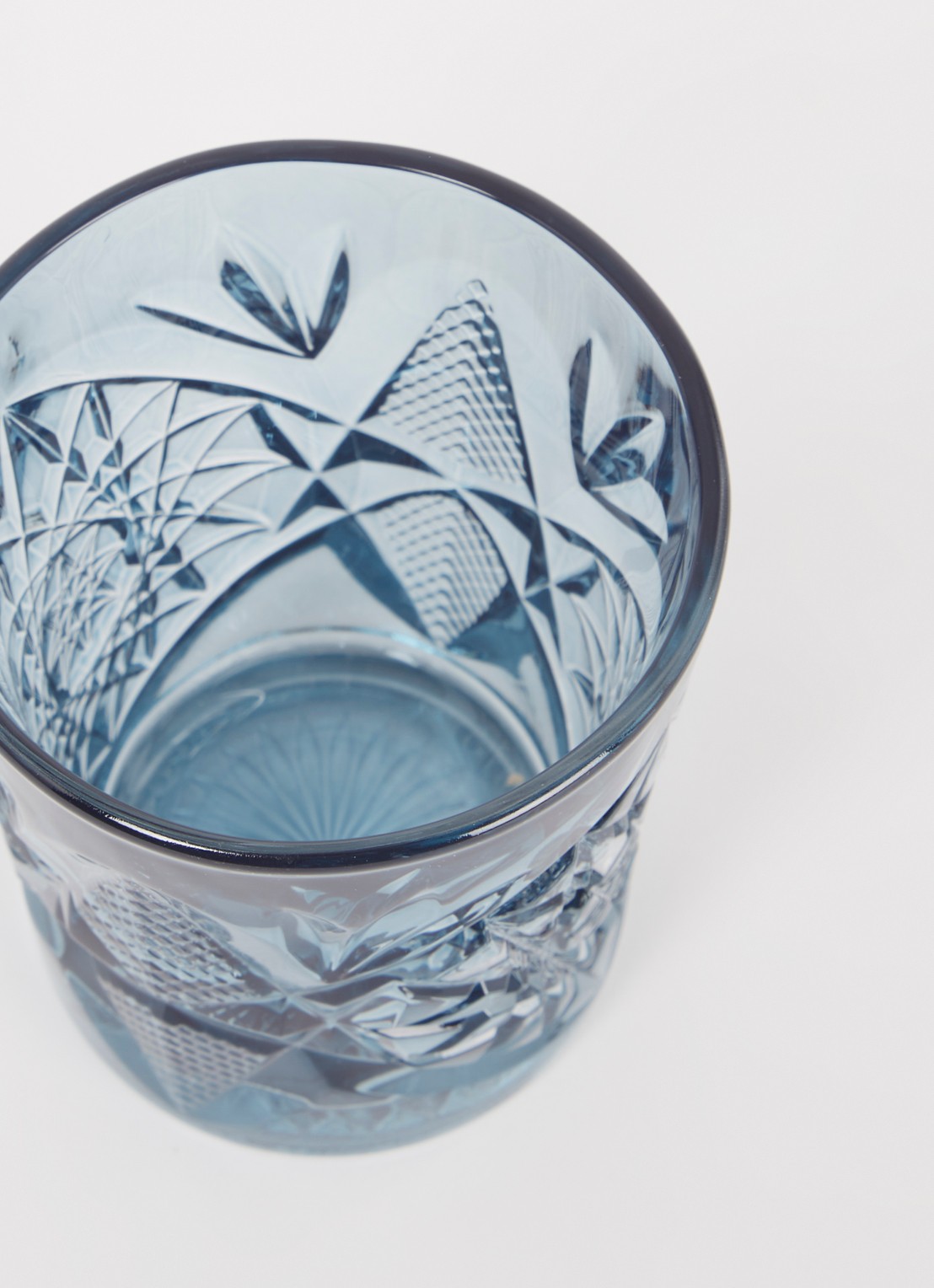 Onis Hobstar drinkglas 35,5 cl - voorkant 2 blauw