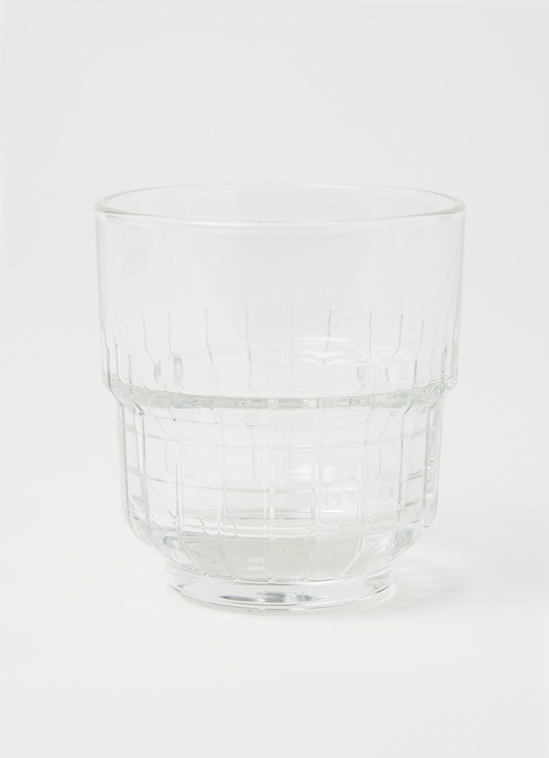 Onis Tarq tumbler glas 26 cl - voorkant 2 transparant