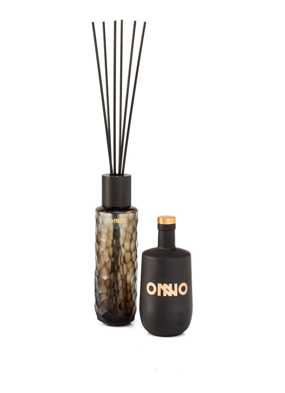Onno Eternal Zanzibar geurdiffuser 500ml - voorkant antraciet