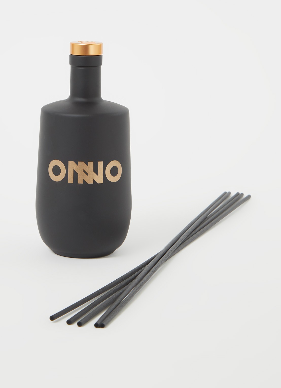Onno Sage geurstokjes navulling 500 ml - voorkant 3 zwart