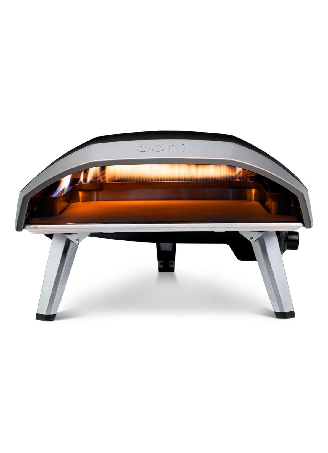 Ooni Koda 16 gasgestookte pizzaoven - voorkant 2 zwart