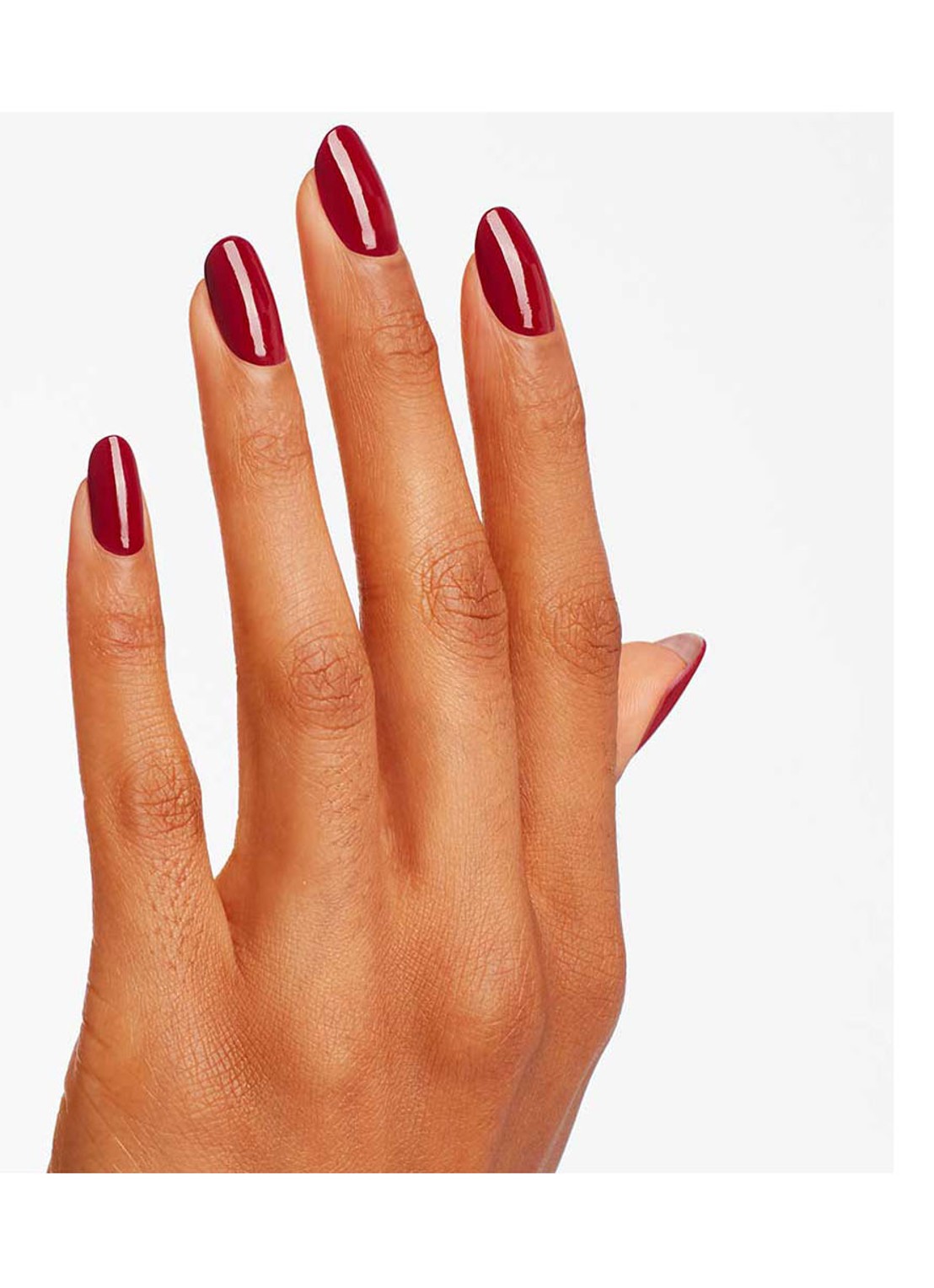 OPI Nail Lacquer - nagellak - detail 4 malaga wine