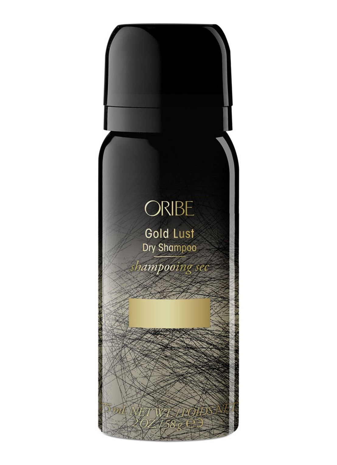 Oribe Mini Gold Lust Dry Shampoo - travel size droogshampoo - voorkant 3 undefined