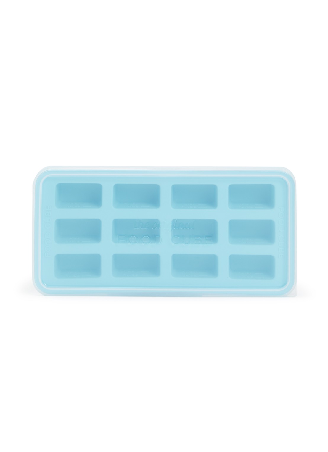 Original Food Cube Mealprep bak 12 x 3 cl - voorkant 2 donkerblauw