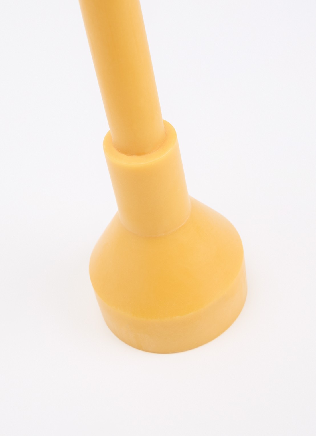 originalhome Candle & Holder kaars 29,5 cm - voorkant 2 geel