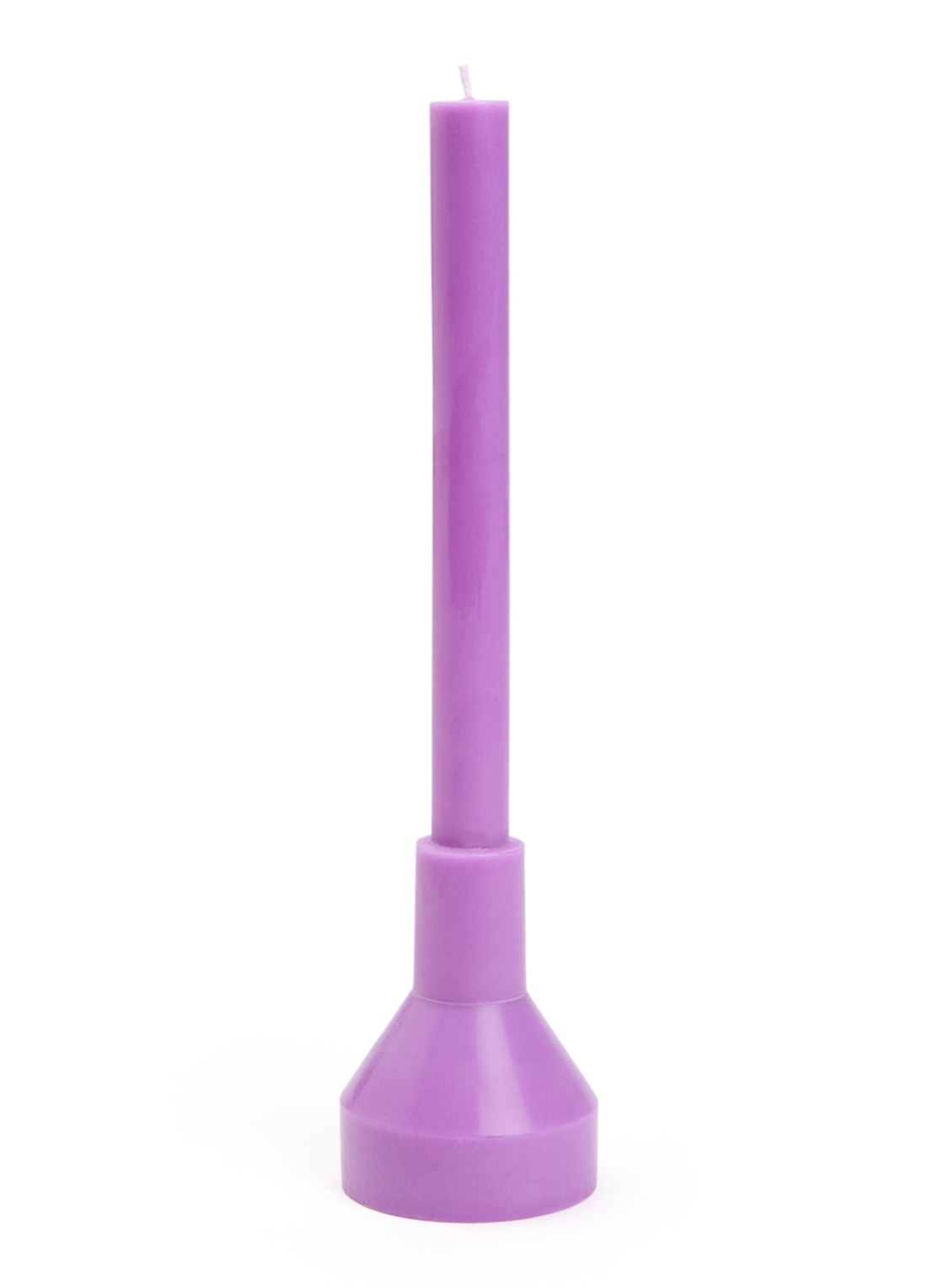 originalhome Candle & Holder kaars 29,5 cm - voorkant paars