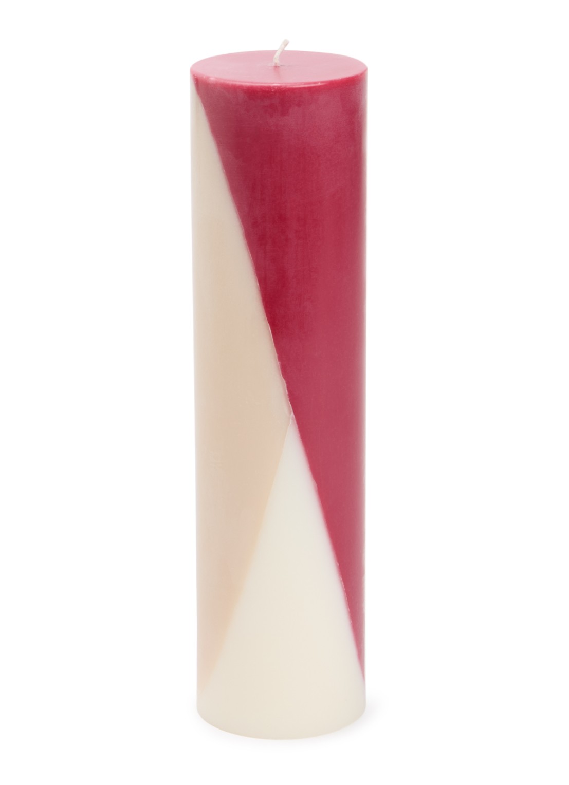 originalhome Pillar Diagonal Tall stompkaars 25 cm - voorkant rood
