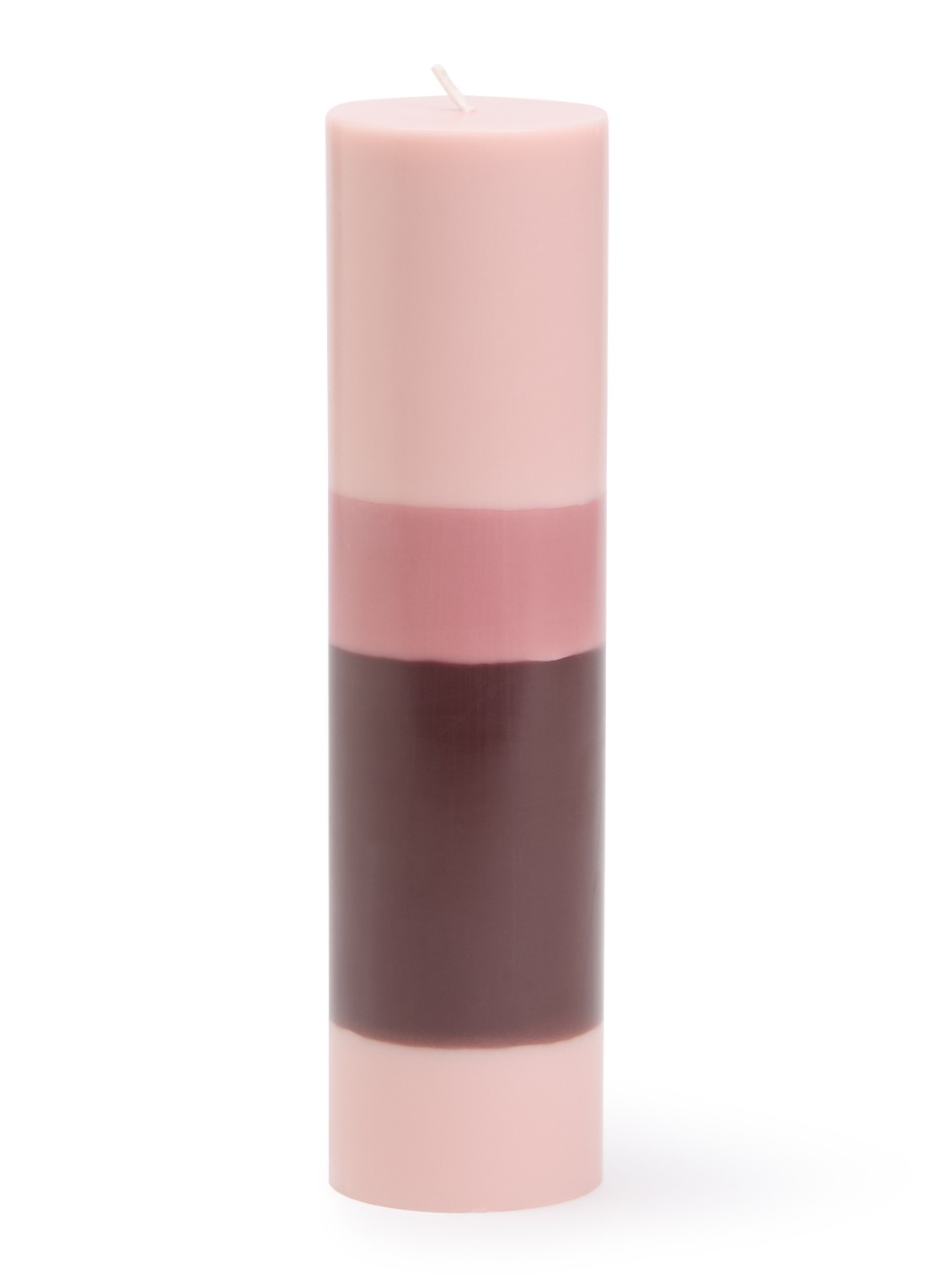 originalhome Pillar Layered Tall stompkaars 25 cm - voorkant oudroze
