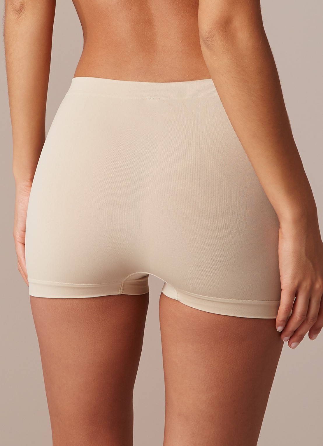Oroblu Boxershort Dolcevita - achterkant 3 beige