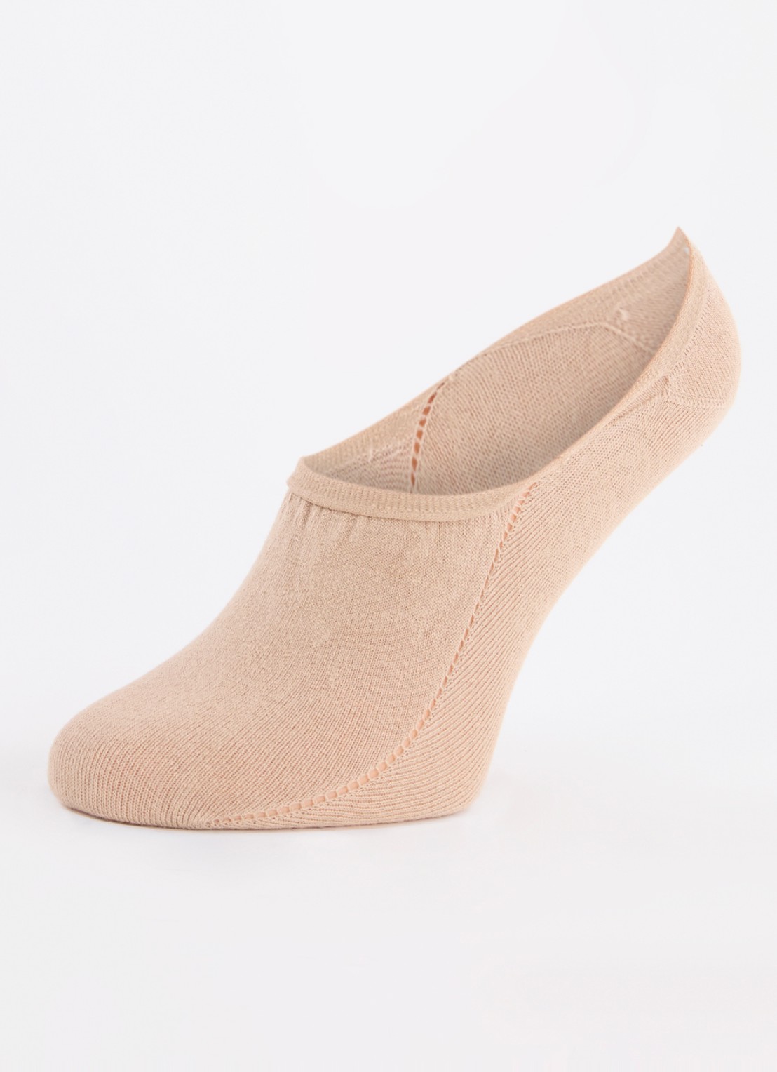 Oroblu Cada sneakersokken in 2-pack - detail 3 camel