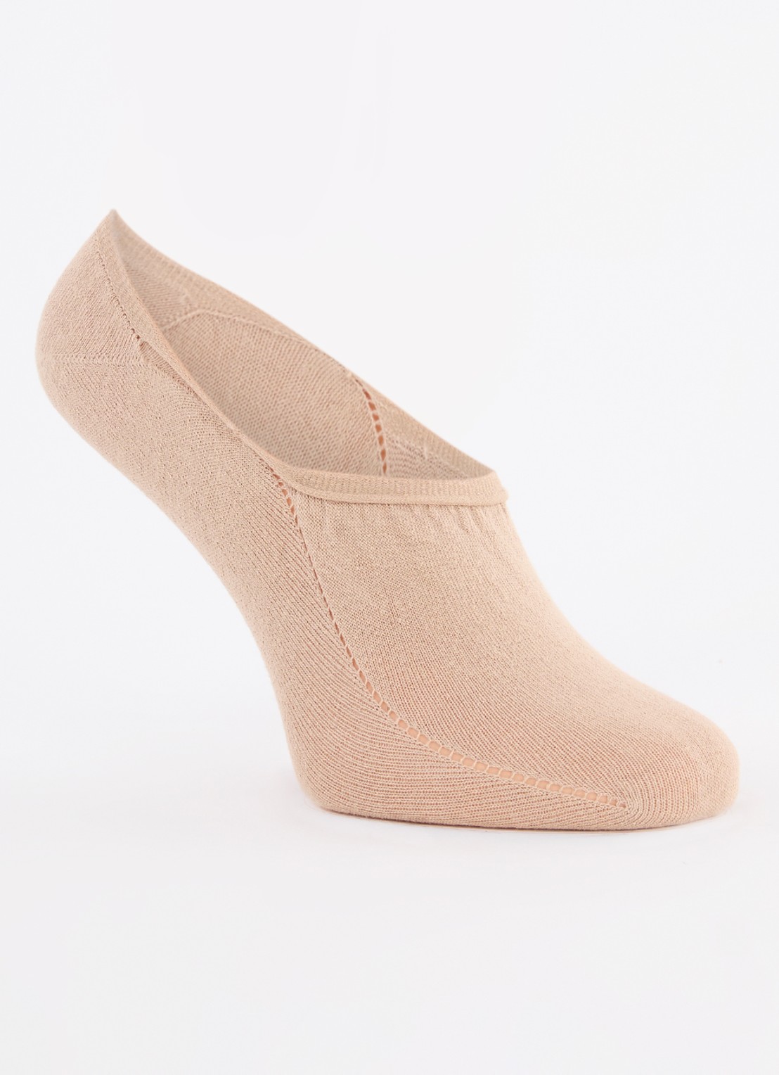 Oroblu Cada sneakersokken in 2-pack - voorkant camel