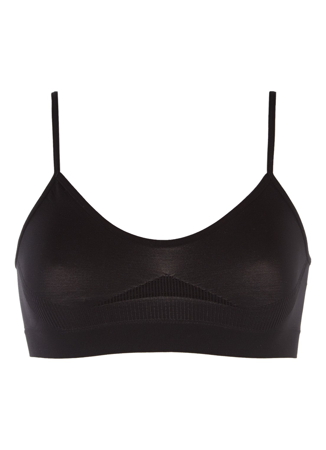Oroblu Dolce Vita bralette - voorkant 2 zwart