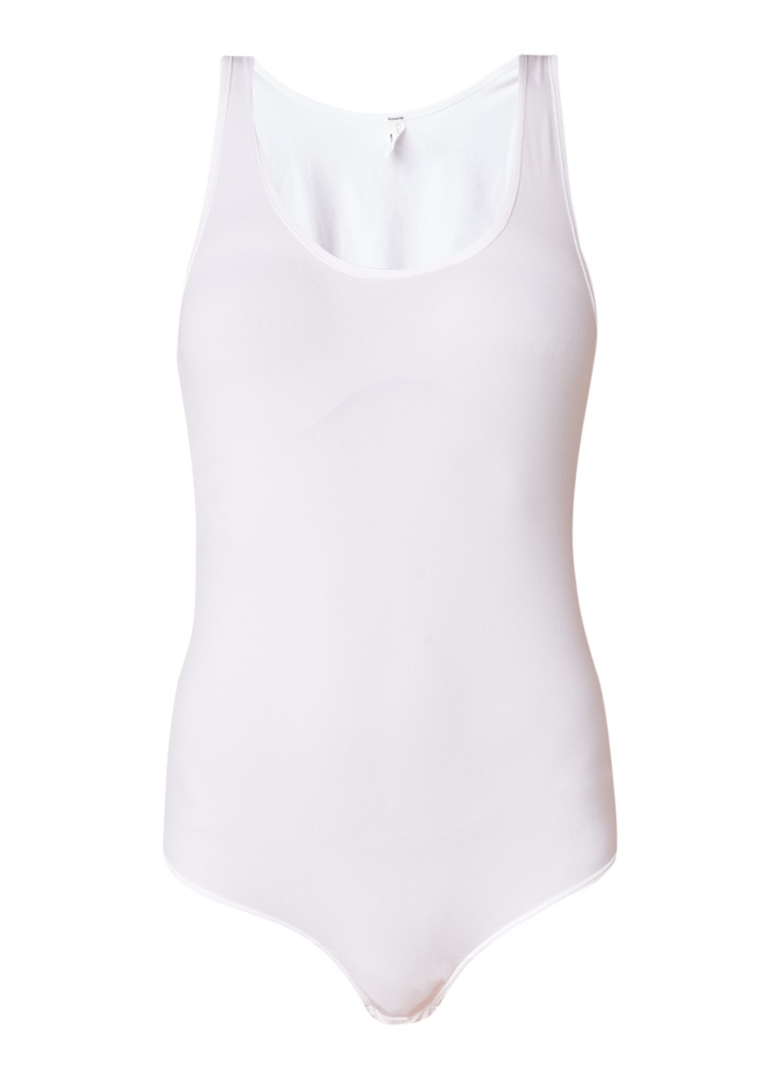 Oroblu Dolcevita body met ronde hals - voorkant wit