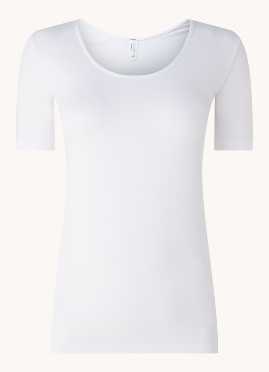 Oroblu Dolcevita Microfibre T-shirt - voorkant wit