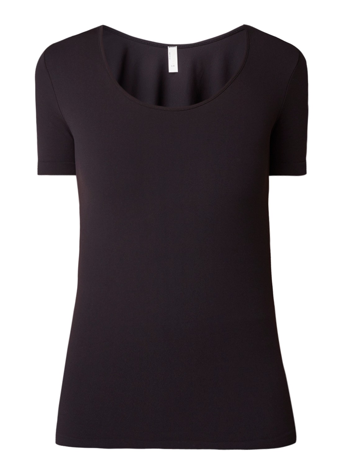 Oroblu Dolcevita Microfibre T-shirt - voorkant zwart