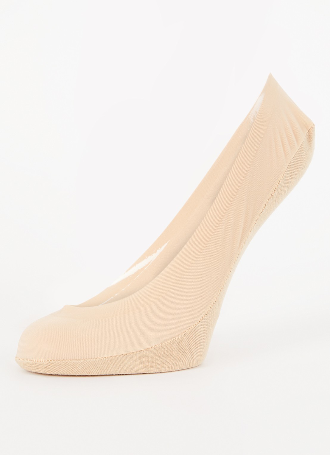 Oroblu Invisible kousenvoetje in 2-pack - detail 3 beige