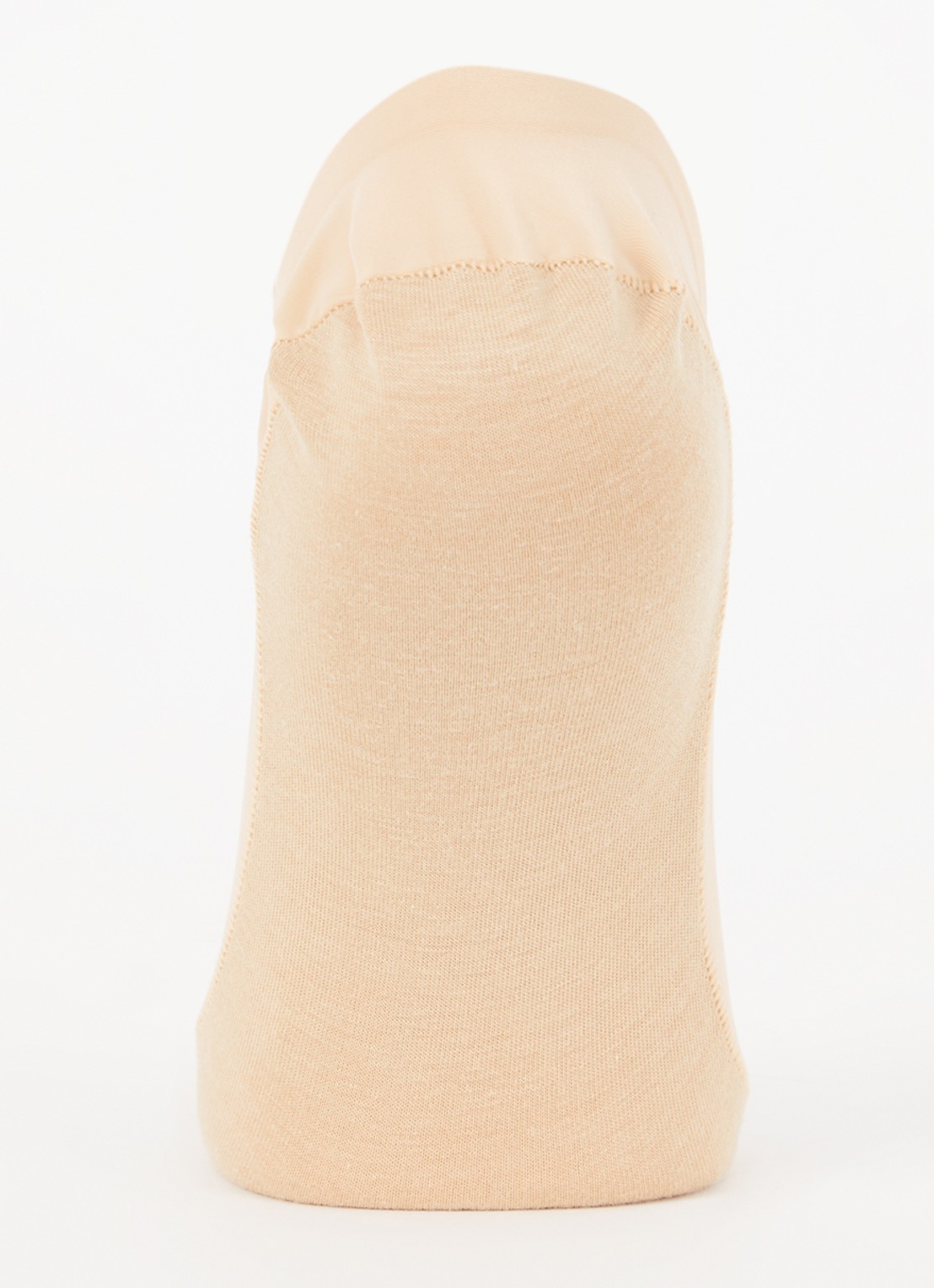 Oroblu Invisible kousenvoetje in 2-pack - voorkant 2 beige
