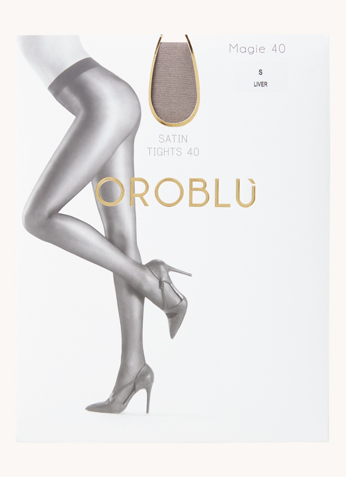 Oroblu Magie panty in 40 denier - voorkant 3 lever