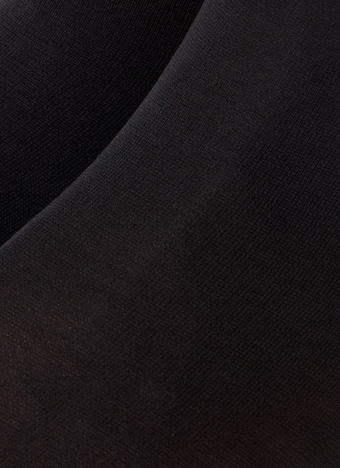 Oroblu Mi-Bas Opaque pantysokken in 50 denier - detail zwart