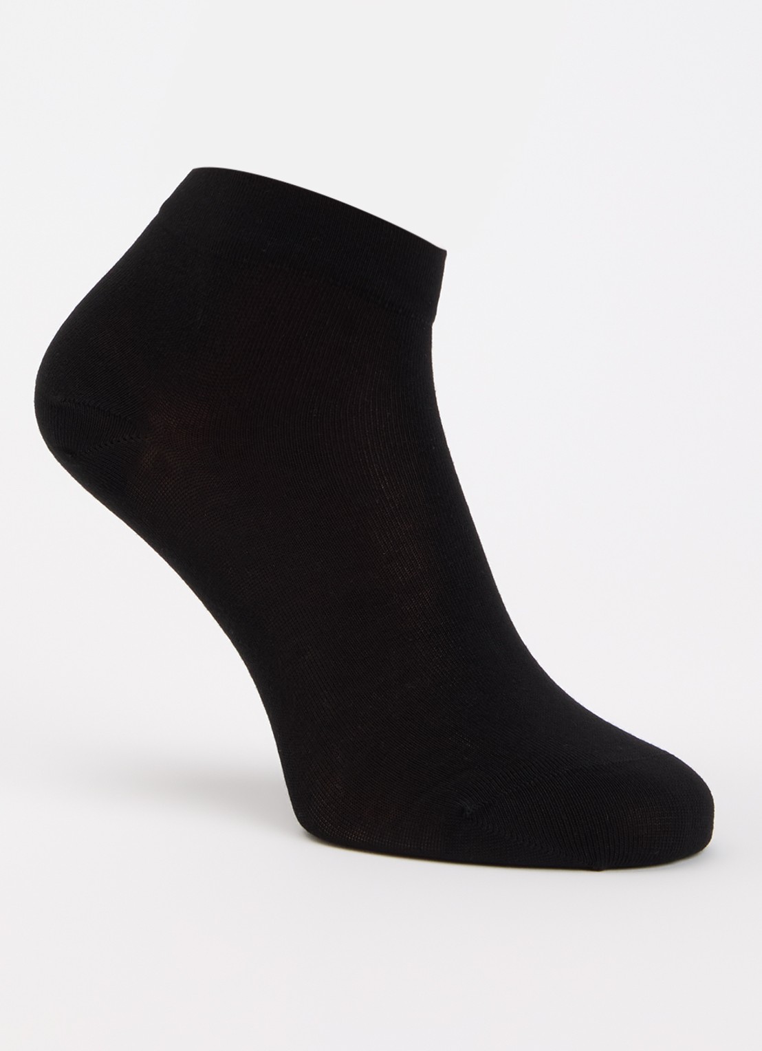 Oroblu Perfect Comfort sneakersokken - voorkant zwart