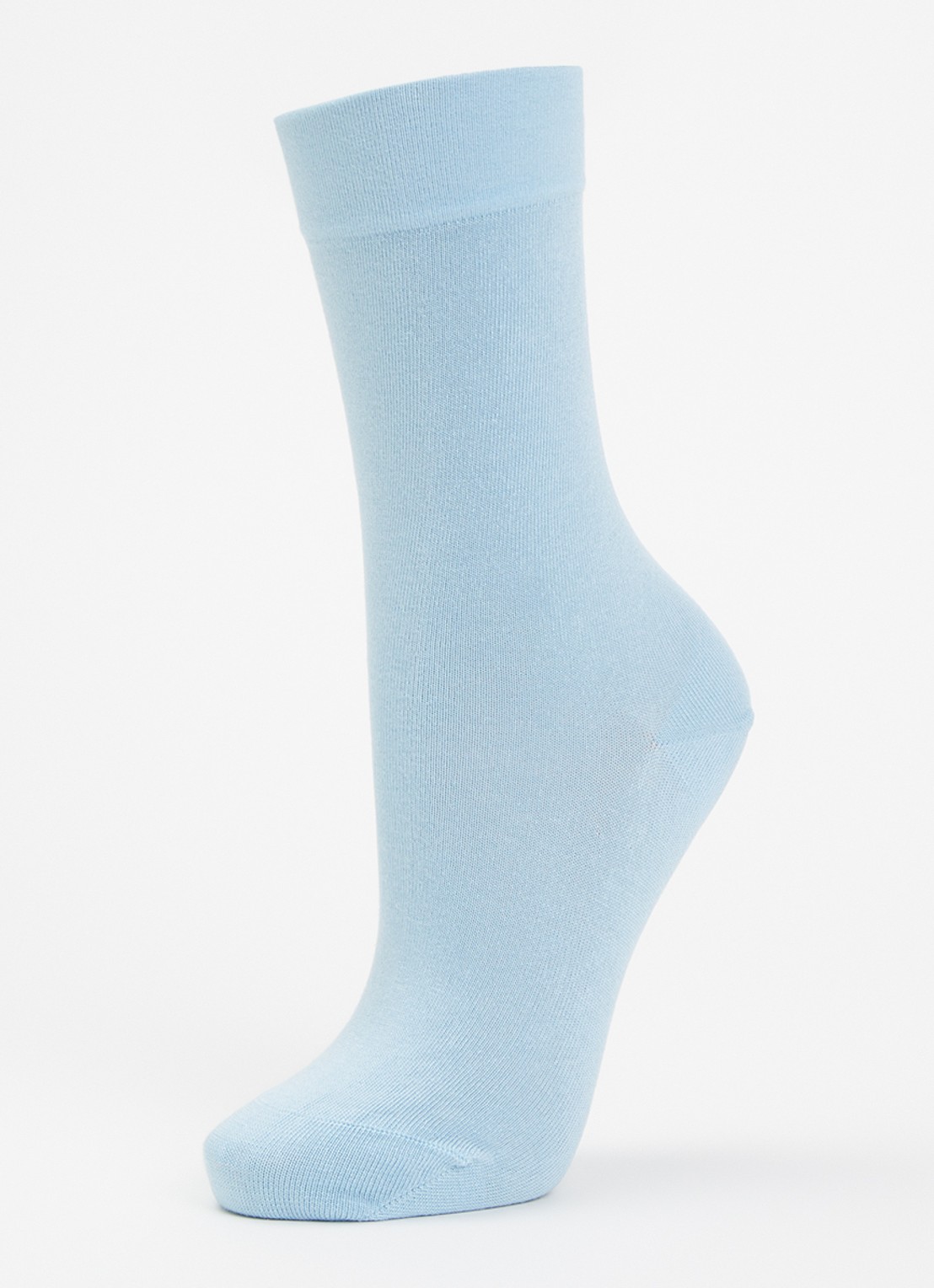 Oroblu Perfect Comfort sokken - detail 3 lichtblauw